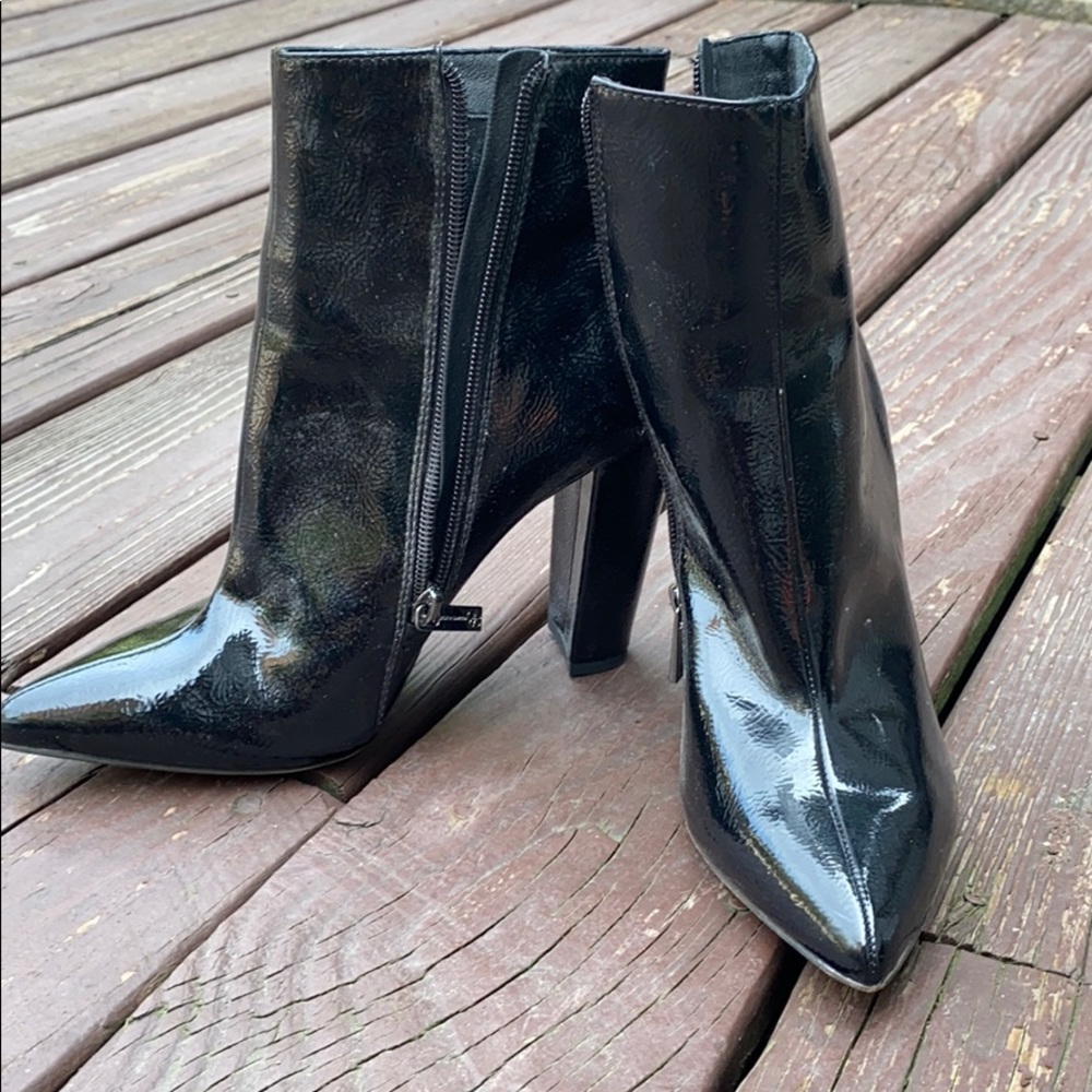 Leather Booties by Jessica Simpson